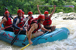 Whitewater Rafting the Rio Naranjo